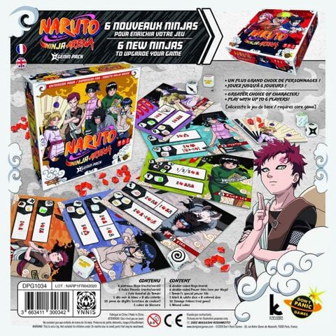 Jeux De Societe - Naruto Ninja Arena - Extension Genin Pack